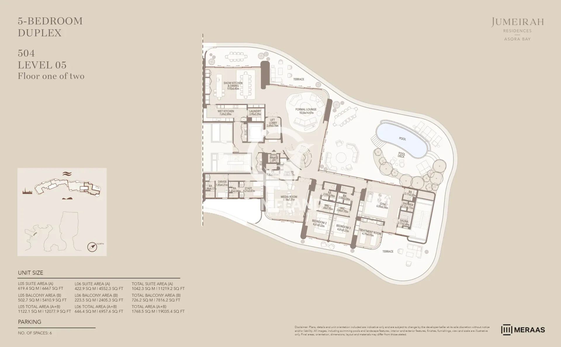 5 BR Duplex